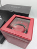 Wolf Cub Single Watch Winder with Glass Cover bordeaux
