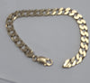 Silver gold effect bracelet