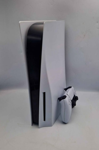 Sony PlayStation 5 Disc Edition, 825GB - Includes All Cables, 1x White Controller (Boxed)