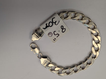 925 Silver Bracelet - 8.5