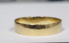 9ct Yellow Gold Band - 2G - Size Y - Hallamrked