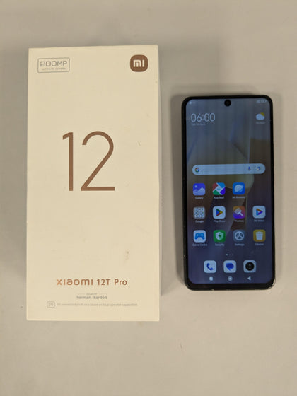 Xiaomi 12T Pro 5G 256GB Any Network