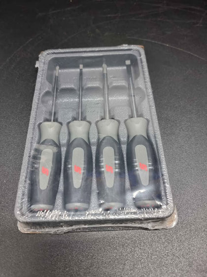 DX Snap-on Tools SGDX40BDT 4pc DARK TITANIUM Soft Mini Combo Screwdriver Set **BRAND NEW**