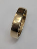 9ct yellow gold wedding ring L1/2