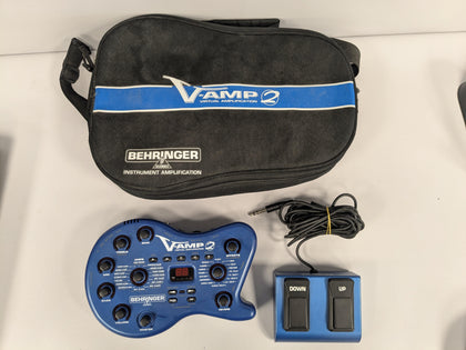 Behringer V-Amp 2 (Virtual Guitar Amplifier) Amp Multi Effects Processor