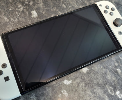 Switch Console, 64GB OLED + White Joy-Cons - Boxed