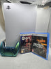 PlayStation 5 Disk Edition Console bundle with 2 games and controller