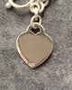 925 Albert Chain Style Necklace & Heart Pendant