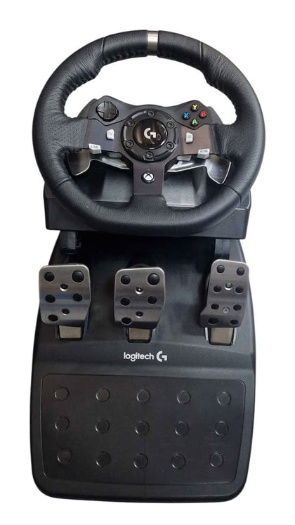 Logitech G920 Driving Force Racing Wheel+Pedals (Xbox One+PC) w/PSU , *collection only*