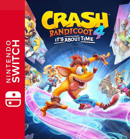 Crash Bandicoot 4 It’s About Time Nintendo Switch.