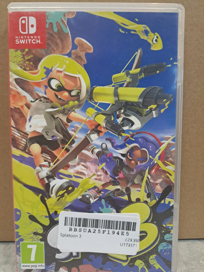 Nintendo Switch Splatoon 3