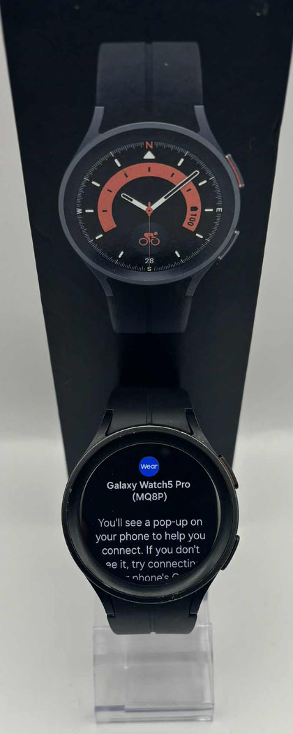 Samsung Galaxy Watch5 Pro 45mm 4G (SM-R925) with strap- Black Titanium, Boxed