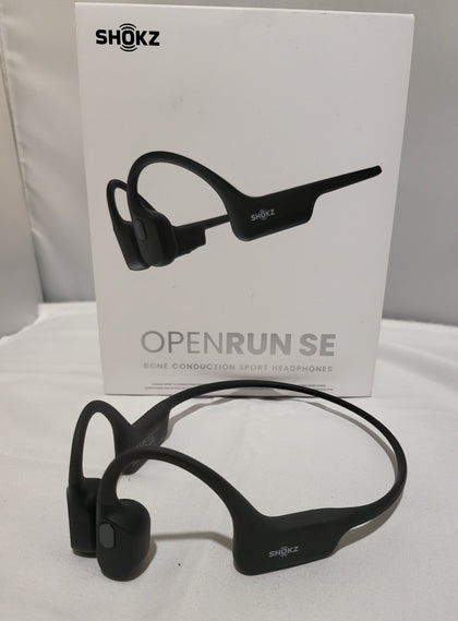 SHOKZ OpenRun SE Wireless Open Ear Bone Conduction Sport Headphones - Comet Grey