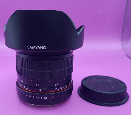 Samyang 14mm f2.8 ED AS IF UMC (Canon) Lens