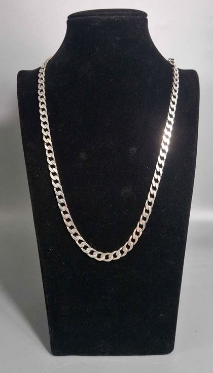 925 Silver Necklace 30.1G 20'' in Length