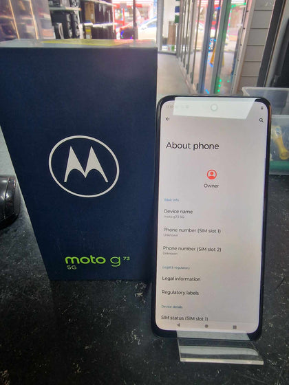 Motorola Moto G73 5G - 256GB - Midnight Blue Unlocked Dual Sim