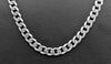 925 Hallmarked Silver, Curbed Chain With Lobster lock, 24", 62.59g