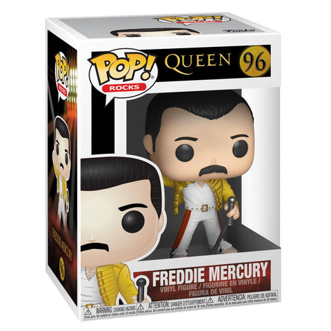 Funko Pop! Rocks Freddie Mercury, John Deacon, Brian Way Bundle
