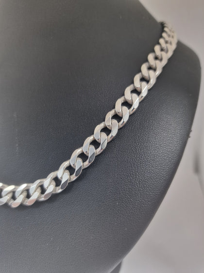 Silver Necklace 925 61.2G 22'' in Length,