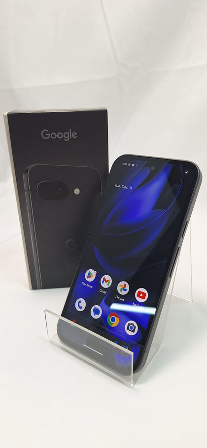 ***BRAND NEW*** Google Pixel 9A smartphone 128GB Obsidian black unlocked boxed (only opened for pictures)
