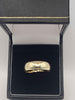 9ct Yellow Gold Band - Size S - 6.17g - Hallmarked