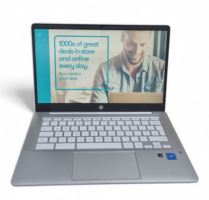 Hp chromebook white 4gb 64gbemmc
