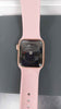 Apple Watch SE 2nd Gen (cel) with pink Strap 40mm in good condition with generic box and charger