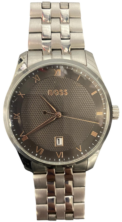 Boss Principle Roman Bracelet Stainless Steel Watch