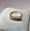 18ct Yellow Gold Diamond Ring Size I