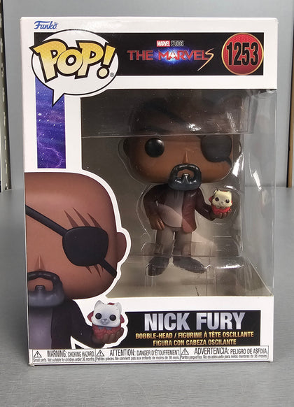 FUNKO POP Nick Fury 1253 - The Marvels **Collection Only**
