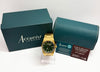 Accurist Origin Men's Watch | Gold Case & Stainless Steel Bracelet with Fir Green Dial | 41mm