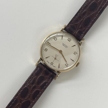 Vertex Revue 9ct Vintage watch