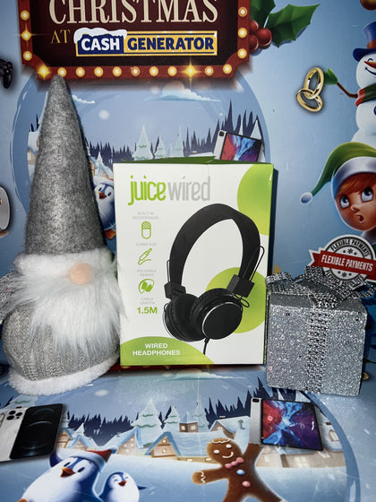 Juice Wired Headphones Black