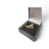 9CT Gold Onyx Square Signet Ring, Hallmarked (375), 3.9Grams, Size: U