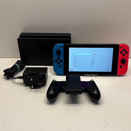 Nintendo Switch with Neon Red/ Neon Blue Joy Cons 32GB