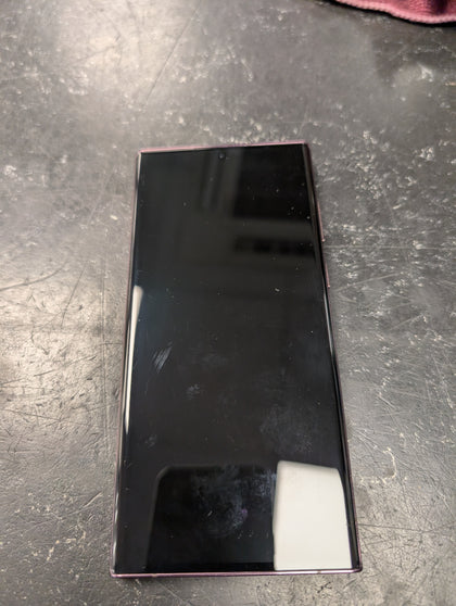 Samsung Galaxy S22 Ultra 256GB Burgundy Pristine Condition