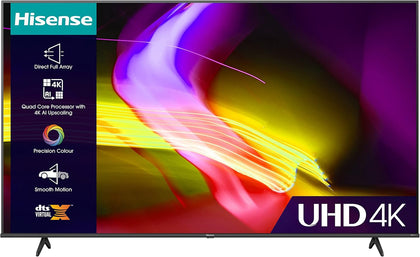 Hisense 43 Inch UHD VIDAA Smart TV 43E6KTUK - Dolby Vision **Collection Only**