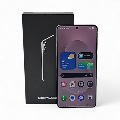 Samsung Galaxy S25 Edge 256GB Titanium Silver Unlocked