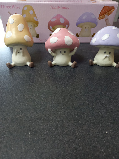 Three Wise Toadstools