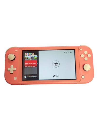 Switch Lite Coral Pink **NO CHARGER**