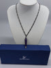 Swarovski Purple Pendant in presentation Box 80cms