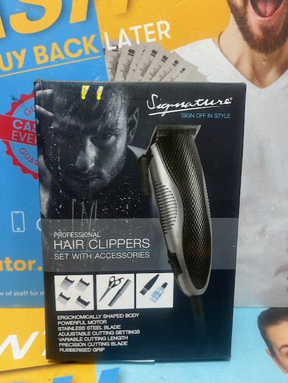 Signature Professional Hair Clippers - Boxed.