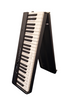 Veetop 88 Key Folding Keyboard Piano with Bluetooth, MIDI & Rechargeable Battery