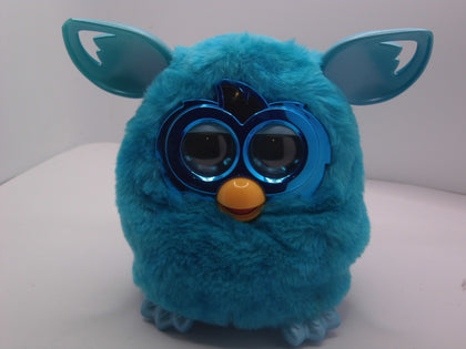 Hasbro Furby Boom Teal Blue Metallic Chrome