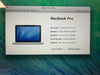 Apple Macbook Pro-retina 15.4" I7 2.2ghz, 16gb, 256gb Ssd Mid 2014, Os