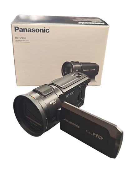 Panasonic HC-V900 Full-HD Handheld Camcorder **Boxed**