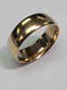 9ct Gold Wedding Band Ring Size S 1/2