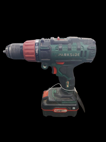 Parkside 3 in 1 Cordless Impact Drill PSBSA 20 Li B2 Bare Unit Battery Powerful Motor with 2 Speed Gearbox and Optional High Performance