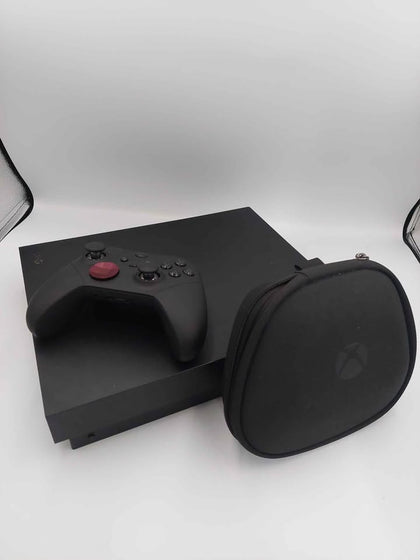Xbox One X Console, 1TB, Black- With Elite Controller (Cased), Unboxed