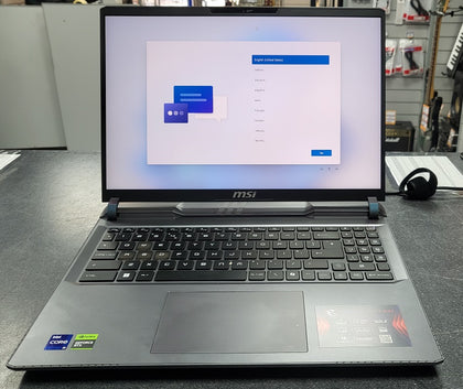 MSI 16 HX A14VFG - i9-14900HX - 32GB RAM - 1TB SSD - 4060 - 16